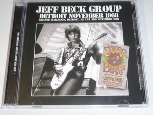 JEFF BECK/DETROIT NOVEMBER 1968（ROD STEWART VOCAL）CD