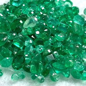 1円〜!!小粒!!［天然エメラルドおまとめ21.5ct］j 約4.3g ルース 裸石 宝石 ジュエリー jewelry emerald ベリル w3マ37