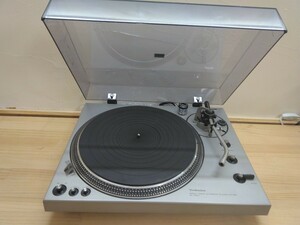 W6◆『Technics テクニクス ダイレクトドライブ レコードプレーヤー SL-1600 通電 33/45回転確認済み』240810