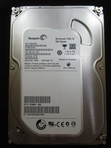 l【中古動作品】Seagate 3.5インチ HDD SATA(SerialATA) 500GB Barracuda ST3500418AS