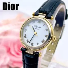 76A　稼働品　新品ベルト　Dior　ディオール　レディース　腕時計