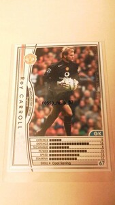 ☆WCCF2004-2005☆04-05☆049☆白☆ロイ・キャロル☆マンチェスター・ユナイテッド☆Roy Carroll☆Manchester United☆