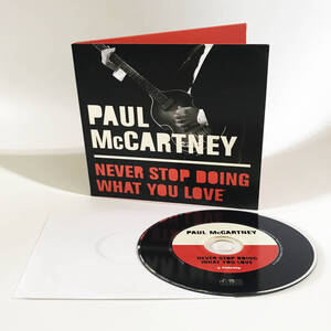 【送料無料！】レア！新品未開封非売品ベスト PAUL McCARTNEY ポール・マッカートニー「Never Stop Doing What You Love」紙ジャケットCD