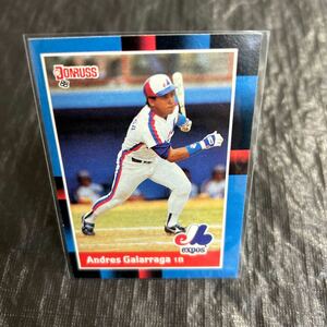 Donruss 1988 Andres Galarraga Montreal Expos No.282 アンドレ　ガララーガ　モントリオールエキスポス