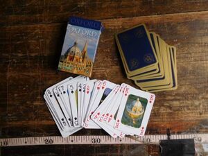 トランプカード　OXFORDUNIVERCITY PLAYING CARDS CHRIS DONAGHUE　きれいです　メール便240