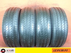 195/60R15●YOKOHAMA BLUEARTH / 中古 ★ 4本(T-6800A)送料無料/沖縄別途