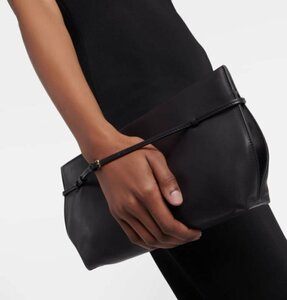 The Row ザロウ Sienna Clutch　レディース　ハンドバッグ　レザー　牛革 b580