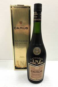 〈お酒〉CAMUS カミュ　NAPOLEON ナポレオン　EXTRA OLD 　コニャック ブランデー　700ml 40% 箱付き【中古/現状品/未開/】005109-②