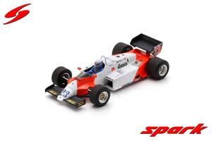 スパーク SPARK 1/43 アルファ ロメオ Alfa Romeo 183T F1 モナコ Monaco GP 1983 6th #23 M. Baldi　S8803