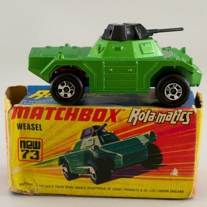 イギリス マッチボックス（matchbox） new47 Rola matics WEASEL No.73 1973