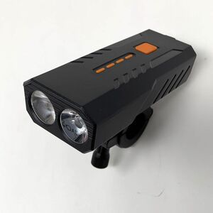 【一円スタート】自転車ライト LEDライト 6000mAh 大容量 1200ルーメン LEDヘッドライト USB充電式 1円 SEI01_1740