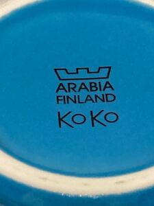 K924 ARABIA FINLAND KOKO SKYBLUE MUG 0.35L