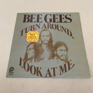【カナダ盤】BEE GEES TURN AROUND, LOOK AT ME. ビージーズ I AM THE WORLD / LP レコード / BAN-90011 / 洋楽ポップス /