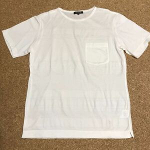 A★送230円★美品★マッキントッシュ ロンドン MACKINTOSH LONDON★半袖 Tシャツ メンズ M 白