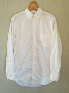 送料無料　ビンテージ　ブルックスブラザーズ　ボタンダウンシャツ　ポロカラーシャツ　15−2 シャツ　米国製 コットン100% 