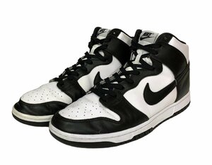 NIKE (ナイキ) Dunk High Retro Championship White ダンクハイ スニーカー DD1399-105 US11.5 29.5cm ブラック×ホワイト メンズ/025