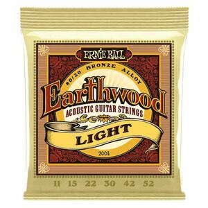 ERNIE BALL Earthwood 2004 Light 80/20 Bronze 11-52 アコースティック弦〈アーニーボール〉