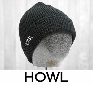 【新品:送料無料】24 HOWL GASOLINE BEANIE - BLACK ニット帽 スノーボード 帽子 ハウル グローブ