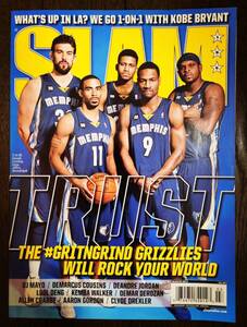 2013 Mar SLAM MAGAZINE #165 ZACH RANDOLPH MIKE CONLEY / スラム 雑誌 ザック ランドルフ Jordan, Nike, Adidas NBA Basketball 