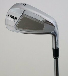 ●値下1円～！中古美品！PRGR☆プロギア　01 アイアン　2020年モデル　＃7　N.S.PRO MODUS3 TOUR 105スチール　S　(63259