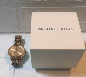 【1399 1126】MICHAEL KORS 腕時計　MK-4428 ゴールドカラー　不動品　マイケルコース