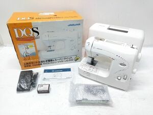 ♪未使用品 JAGUAR ジャガー ミシン JQ-592 マイコン 裁縫 手工芸 工芸 ハンドクラフト 0824-12F @140♪