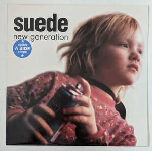 【UK盤 12inch】SUEDE スウェード / new generation ニュー・ジェネレーション/ Nude Records - NUD 12T/ポストカード付き
