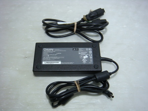 CHICONY 180W AC ADAPTER A12-180P1A 19V~9.5A 外径約5.5mm 内径約2.5mm MSI GS63VR対応　動作保証