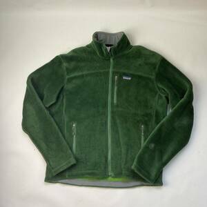 廃盤 R4 パタゴニア フリースジャケット グリーン 緑 L USA製 アメリカ patagonia Jacket 