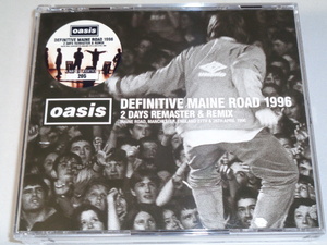 OASIS/DEFENITIVE MAINE ROAD 1996　2 DAYS REMASTER & REMIX (SOUNDBOARD)4CD