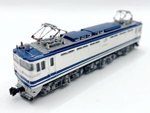 塗り替え品　KATO？EF64 66　ユーロライナー色★レア　入手困難　鉄道模型　Nゲージ　電気機関車 JR 希少