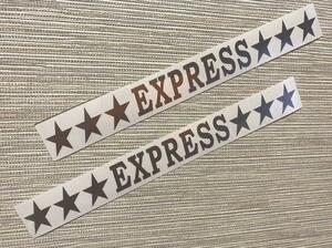 EXPRESS　カッテングステッカー ex03 20㎝　２枚セット