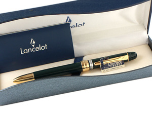 E24314 新品未使用 Pentel ぺんてる ボールペン Lancelot ランスロット 5シリーズ 複合筆記具 ボールペン シャープペン 箱付き グリーン