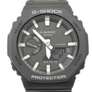 CASIO　カシオ　G-SHOCK　腕時計　GA-2100　クオーツ　説明書　箱付き　稼働品【CKAU6046】