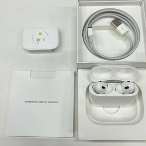 B713【中古品】/ AirPods Pro MQD83J /A Apple 第2世代 エアポッズ プロ アップル 箱 付属品あり 