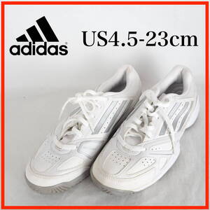 OK0333*adidas*アディダス*テニスシューズ*US4.5-23cm*白