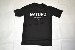 451　GATORZ　Tシャツ　ブラック×グレー　Mサイズ　ポリエステル100%