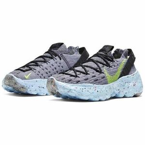 美品 送料無料★NIKEナイキ★W SPACE HIPPIE 04スペースヒッピー04/27.5cmWMNS10.5★厚底スニーカーフライニットサステナブルCD3476-001