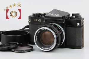 【中古】Canon キヤノン F-1 前期 + FD 50mm f/1.4