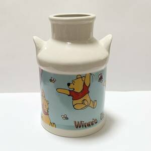 レトロ　Winnie the Pooh くまのプーさん 陶器製入れ物 ディズニー