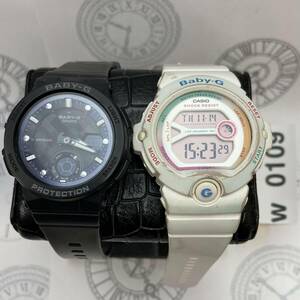 1000円スタート 腕時計 カシオ CASIO 腕時計 BABY-G ベビージー 2個 おまとめセット 稼働 W0109