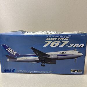 プラモデル 1/100 ボーイング767-200 トリトンブルー ANA