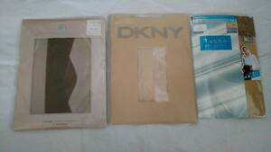 ストッキング　色々３点　DKNY　GUNZE　コベス　