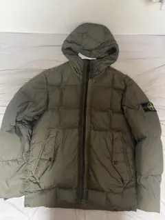 STONE ISLAND GARMENT DYED CRINKLE DOWN