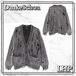 LHP DankeSchon ダンケシェーン トップス ダメージ加工 トレーナー ニット カーディガン