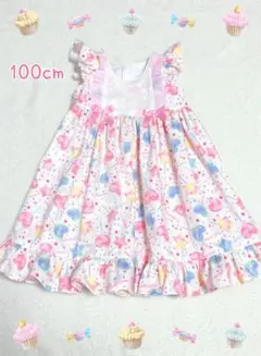 ♡ ハンドメイド　ワンピース　子ども服　100cm ♡