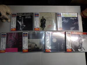 青8｜新品同様＆極美品★CD（7-SET）/ w/OBI / 初回プレス完全限定盤 / 廃盤★JOHN COLTRANE / ジョン・コルトレーン・まとめてセット