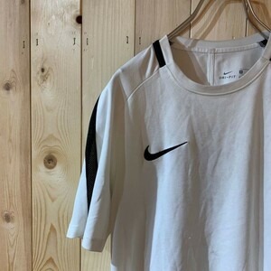 [KWT1877] NIKE 半袖Tシャツ メンズ ホワイト S ポス