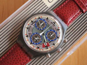 ☆SWATCH CHRONO ATZ ECO SCM401 1994年販売 ビンテージスウォッチ 未使用 動作品☆