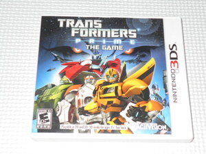 3DS★TRANS FORMERS PRIME THE GAME 海外版 北米版★箱付・説明書付・ソフト付